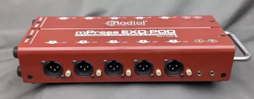 Store Special Product - Radial - R800 8010 MPRESS PRESS-BOX, 2 MIC INPUT/LIMITER/8 OUT