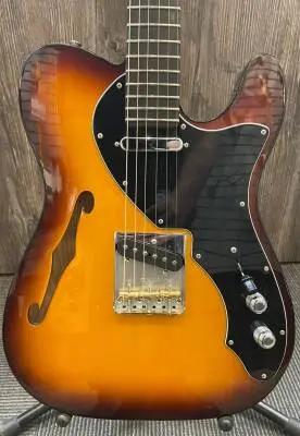 Fender - Suona Telecaster Thinline, Ebony Fingerboard - Violin Burst