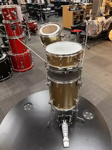 TRS 3 PIECE COCKTAIL DRUM KIT W/PEDAL 2