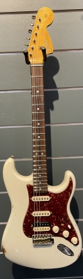 Fender - CS Limited '67 HSS Stratocaster Aged Olympic White