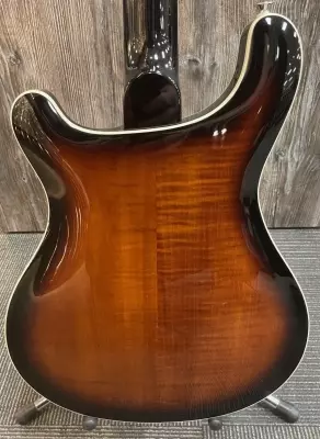 PRS Guitars - SE Hollow Body II Electric Guitar with Case - Black and Gold Burst 2