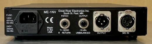 Great River Electronics - ME-1NV Single Channel Preamp 2