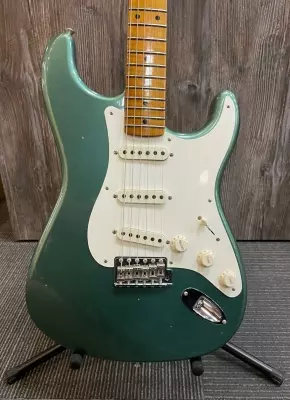 Fender Custom Shop - 1958 Strat Journeyman Relic with Closet Classic Hardware, Maple Fingerboard - Aged Sherwood Green Metallic