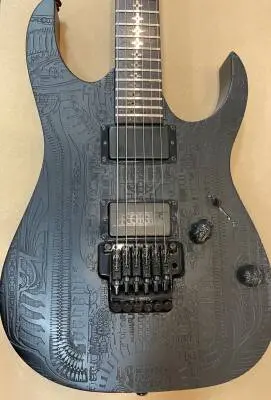 Ibanez Giger RG Flat Black - RGHRG1 BKF 2