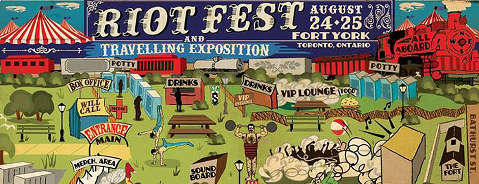 Win Weekend Passes to Riot Fest in Toronto!