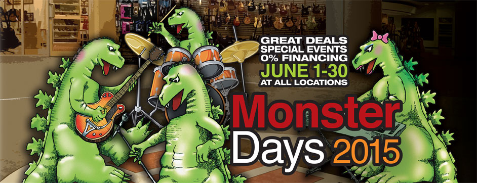 Monster Days are Back at All Locations!