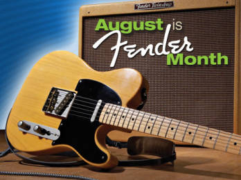 August is Fender Month at Long & McQuade!