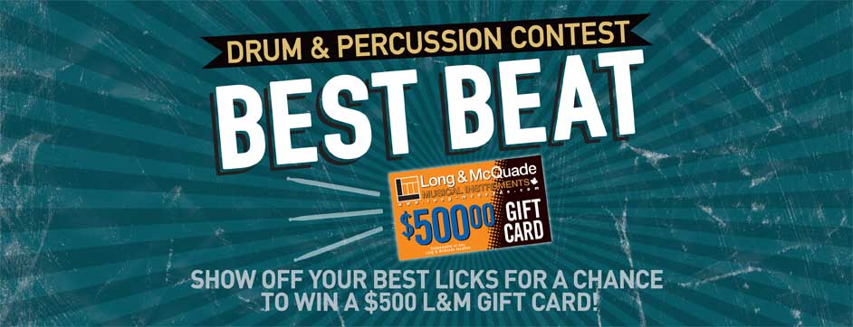 Drum and Percussion Month: Best Beat Contest