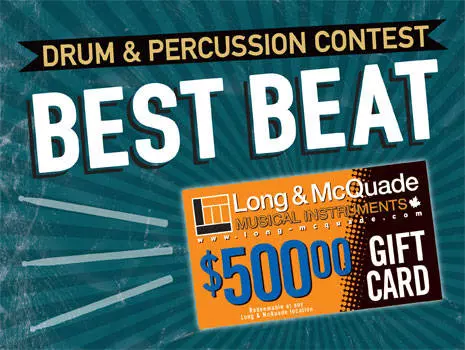 Drum and Percussion Month: Best Beat Contest