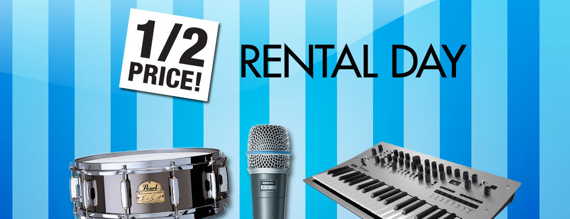 Half Price Rental Day - All Locations