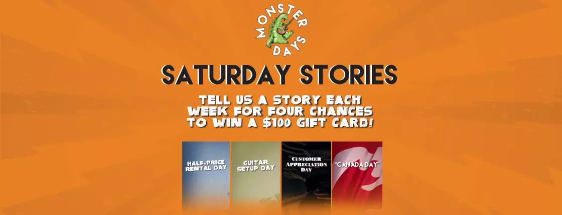 CONTEST: Monster Days Saturday Stories - All Locations