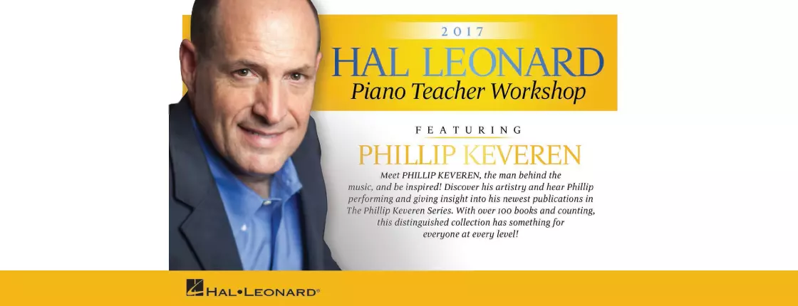 Hal Leonard Piano Teacher Workshop with Phillip Keveren - Vancouver, BC