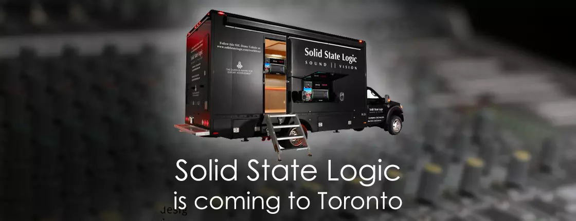 Solid State Logic is Coming to Toronto with Its Mobile Studio! - Toronto, ON