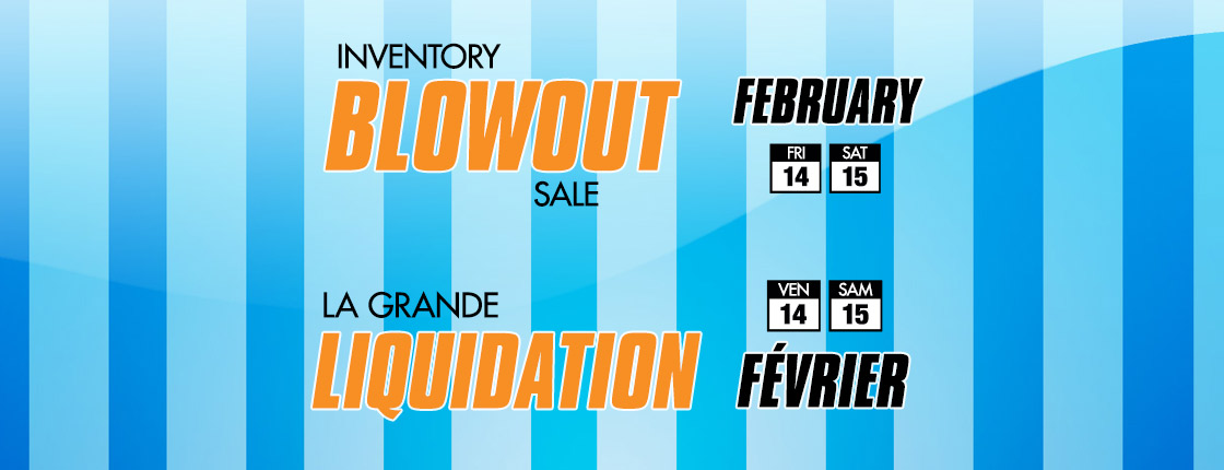 Our Inventory Blowout Sale is Back! - All Locations