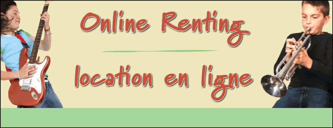 Online Renting Now Available for Select Student Instruments!