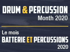 May is Drum & Percussion Month!