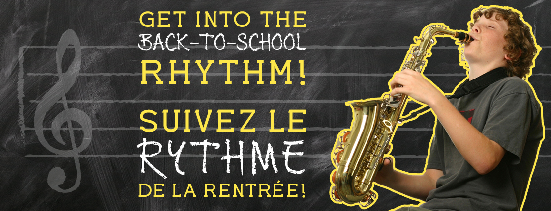Get into the Back-to-School Rhythm!