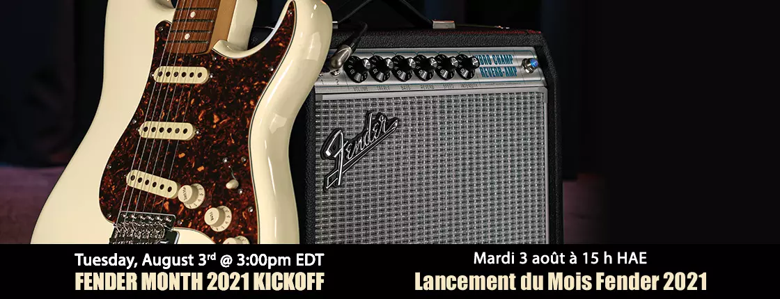 Fender Month 2021 Kickoff - YouTube Livestream