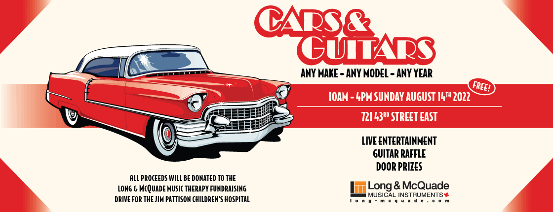 Join us for Cars & Guitars!