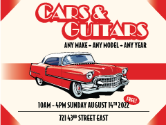 Join us for Cars & Guitars!