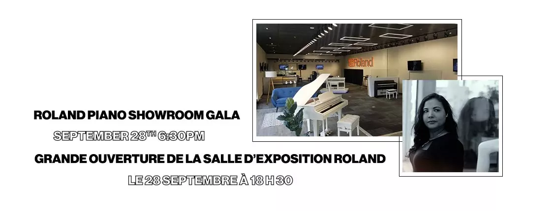 ROLAND PIANO SHOWROOM GALA - Longueuil, QC