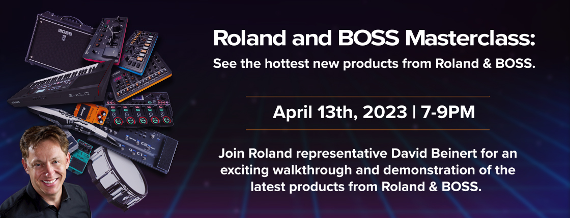 See the Hottest New Products from Roland & BOSS!