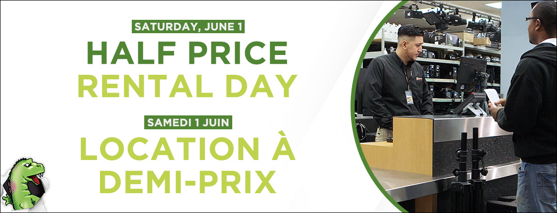 Half Price Rental Day! Half Price Rental Day!