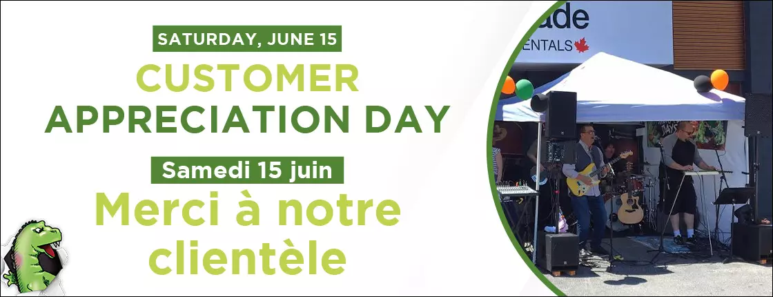 June 15: Customer Appreciation Day