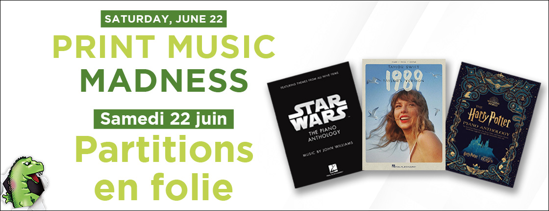 June 22: Print Music Madness June 22: Print Music Madness