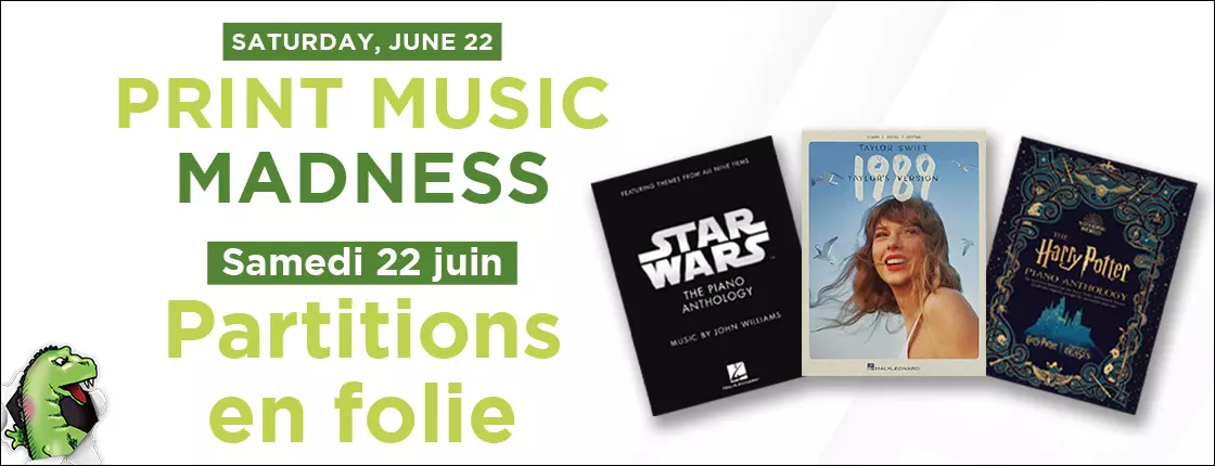 June 22: Print Music Madness