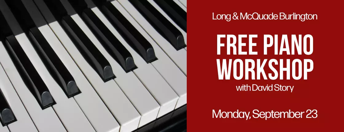 Free Piano Workshop with David Story