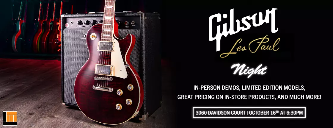 Gibson Les Paul Night - Burlington