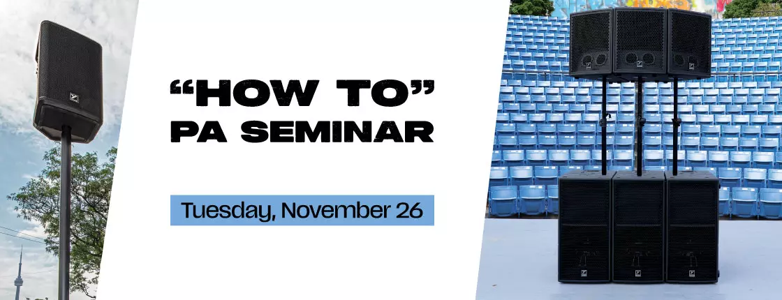 "How To" PA Seminar - Markham, ON