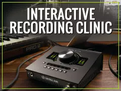 Free Universal Audio Recording Clinic - Kingston