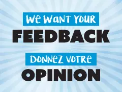 Share Your Opinion For Your Chance to WIN!
