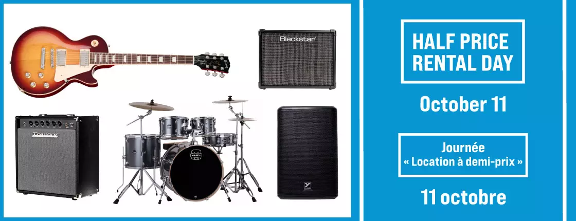 Rocktober Half Price Rental Day!