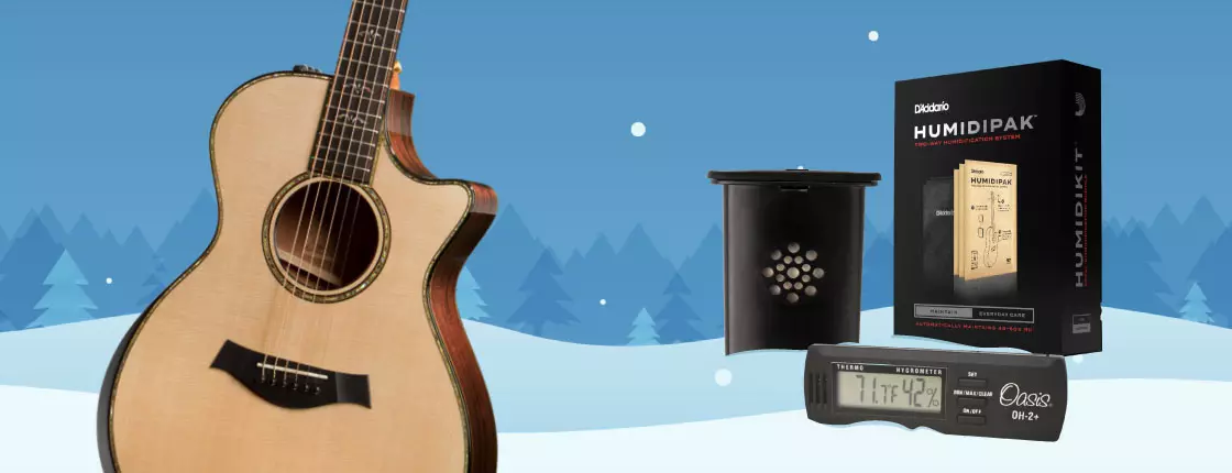 Dont Forget to Give Your Guitar Some Humidity Help this Winter!