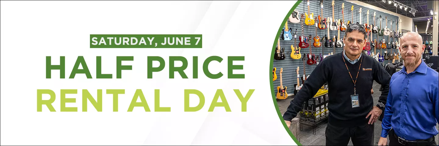 Half Price Rental Day!