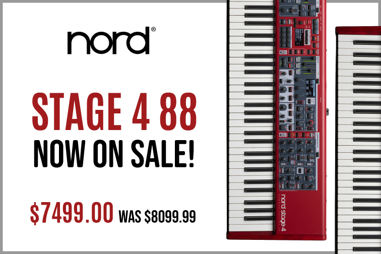 Nord Stage 4 88 - Save Big for a Limited Time!
