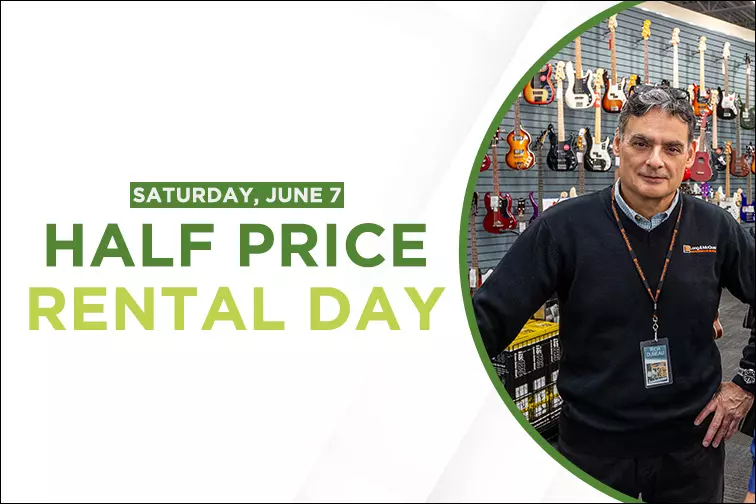 Half Price Rental Day!