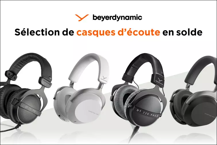 Profitez de rabais sur certains mod�les de casques d��coute Beyerdynamic!