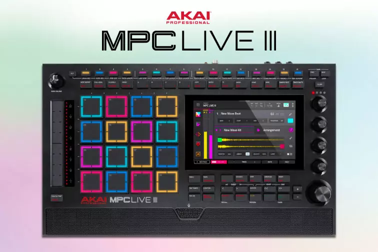 Introducing the MPC Live III, Akai's Most Powerful Professional MPC to Date