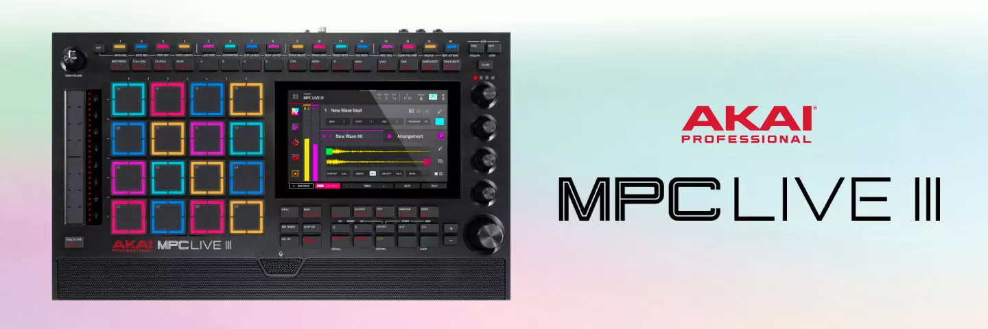 Introducing the MPC Live III, Akai's Most Powerful Professional MPC to Date