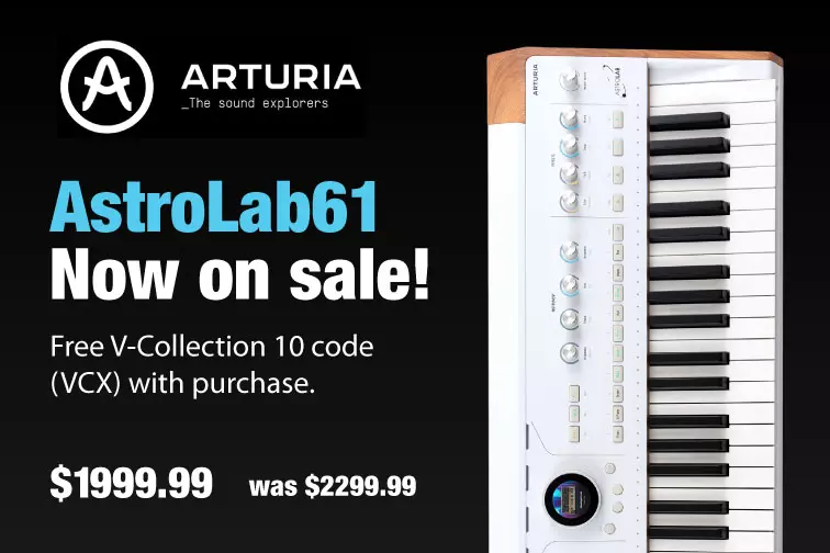 Now on Sale! Arturia AstroLab61