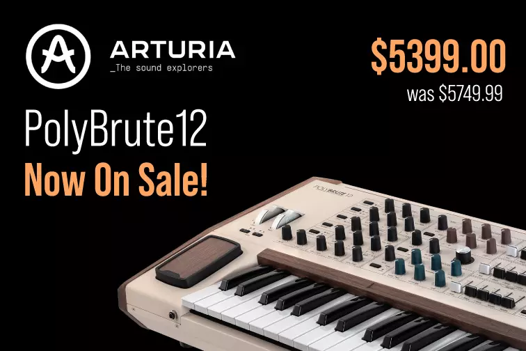 Now on Sale! Arturia PolyBrute 12