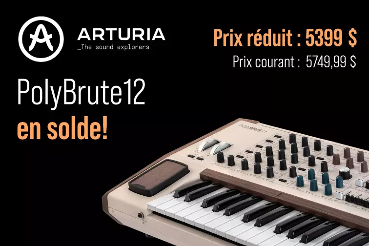 En solde : PolyBrute 12 dArturia!