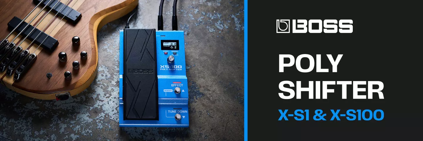 Discover the new Poly Shifter XS-1 and X-S100 from BOSS