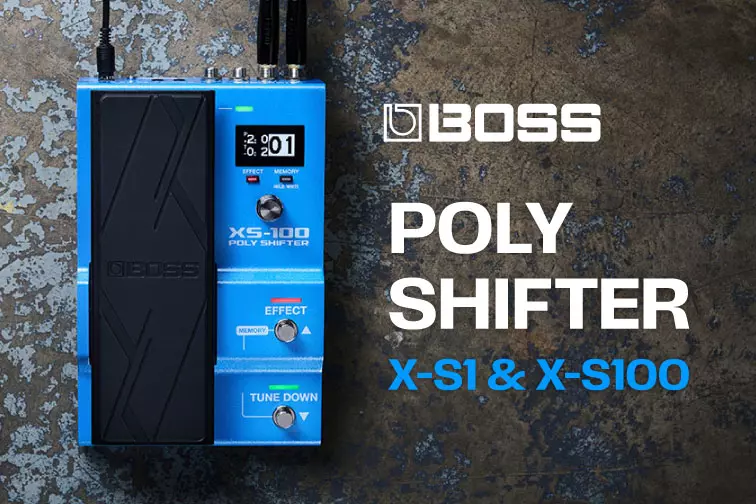 Discover the new Poly Shifter XS-1 and X-S100 from BOSS