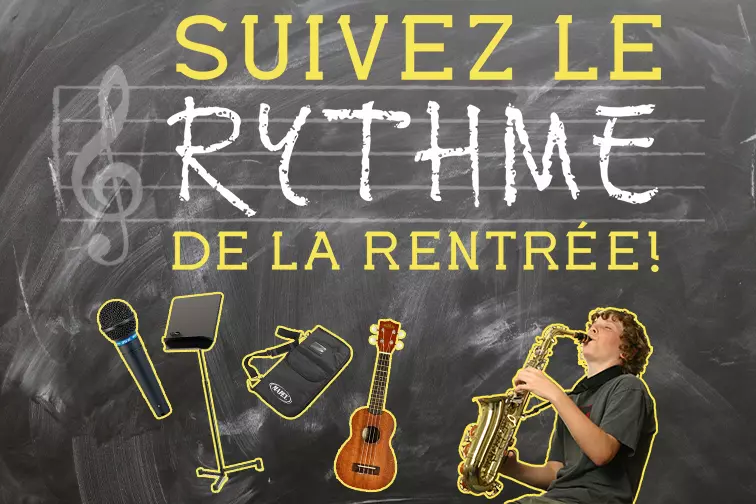 Suivez le rythme de la rentre!