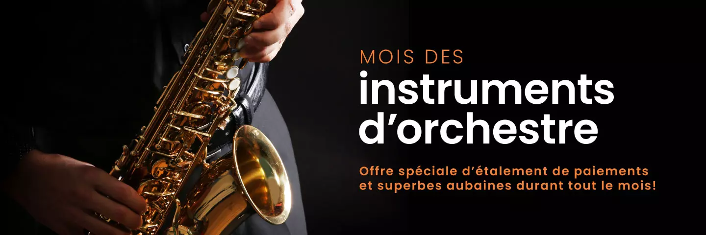 C�est le Mois des instruments d�orchestre!